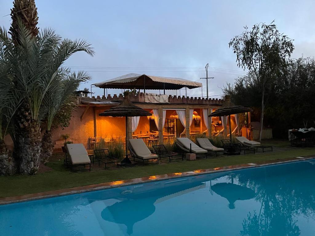 La Ferme Berbere Adult Only Bed & Breakfast El Harkat Dış mekan fotoğraf